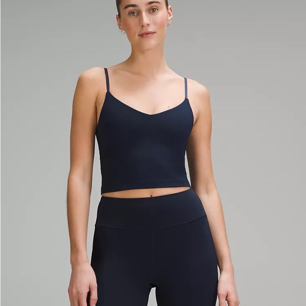 lululemon Align Cropped Cami Tank Top
Light Support, A/B Cup, True Navy